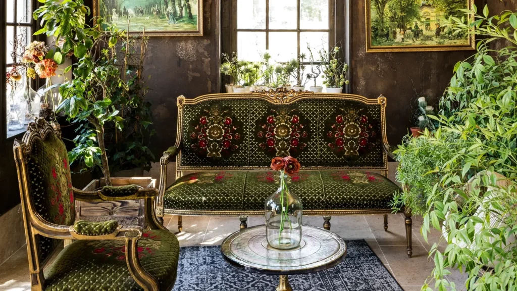 Salon végétal de Château Jeanne & The Forest à Chantilly